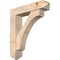 Ekena Millwork Legacy Arts and Crafts Smooth Bracket w/ Offset Brace, Douglas Fir, 7 1/2"W x 34"D x 38"H BKT0806X34X38LEC03SDF - alternate 1